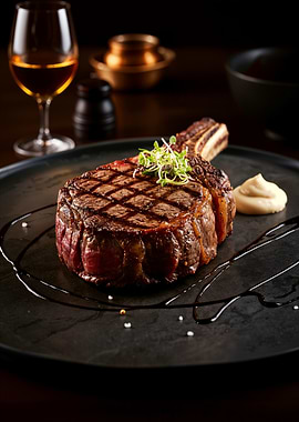 Grilled Tomahawk Steak