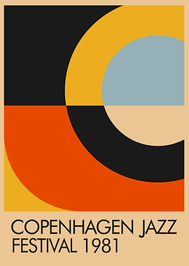 Copenhagen Jazz Festival 1981 Poster