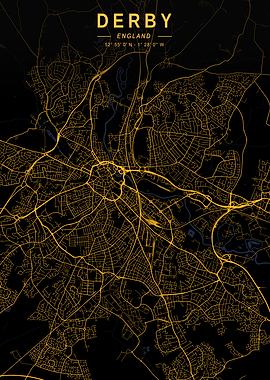 Derby Golden Map
