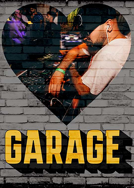 Love Garage Music Poster
