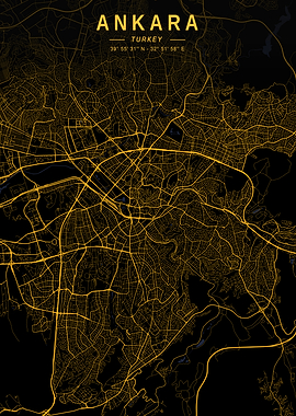 Ankara Golden Map
