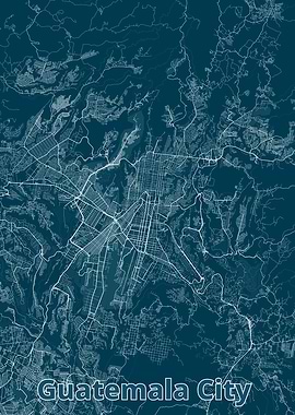 Guatemala City Map