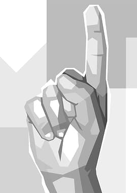 Pointing Finger Illustration