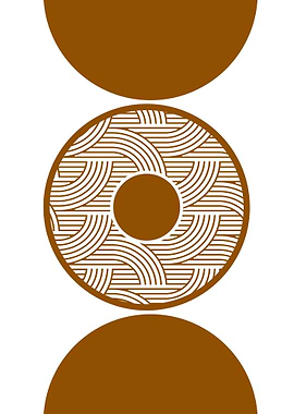 Geometric Circle Pattern