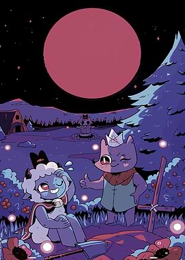 Nighttime Forest Adventure