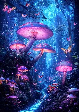Enchanted Shroomwood Dreamscape