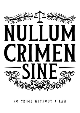 Nullum Crimen Sine Lege