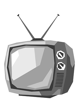 Retro TV Illustration