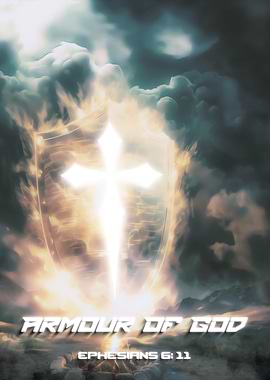 Armor of God Faith Shield Christian Bible Verse