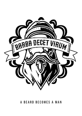Barba Decet Virum - Beard Man