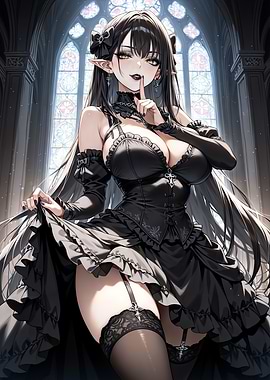 Gothic Anime Girl