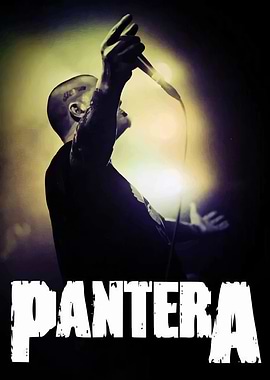 Pantera Band Poster