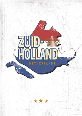 South Holland Netherlands Map