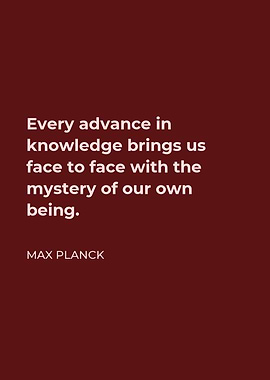 Max Planck Quote
