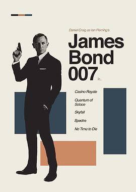 James Bond 007 Poster