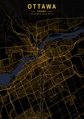 Ottawa Golden Map