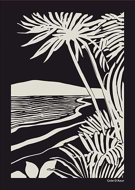 Cote D'Azur Palm Trees