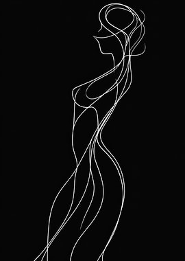 Abstract Female Figure