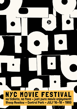 NYC Movie Festival Poster