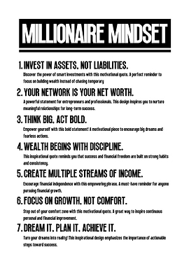 Millionaire Mindset Quotes