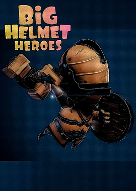 Big Helmet Heroes Game Art