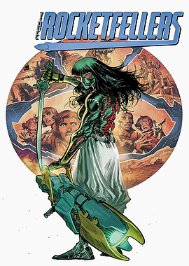 The Rocketfellers Comic Cover