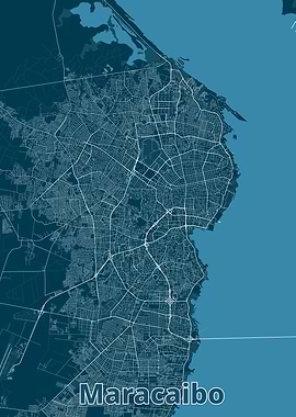 Maracaibo City Map