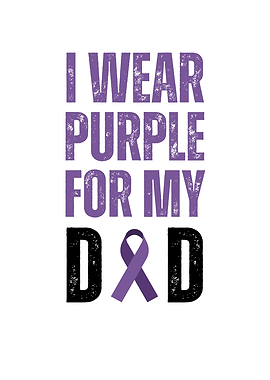 Purple Ribbon Dad