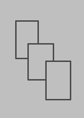 Three Overlapping Squares