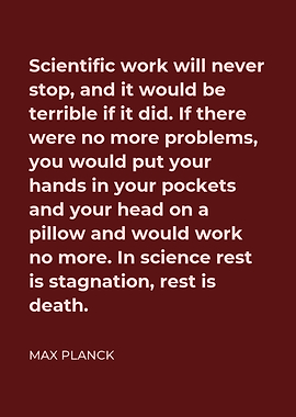 Max Planck Quote on Science