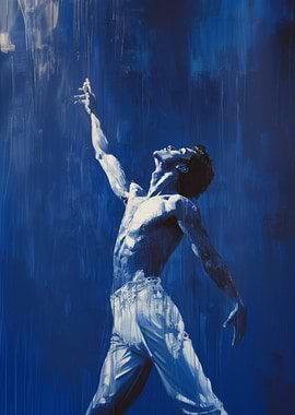 Reaching Higher – Ballet’s Passion and Grace | Male Ballet Dancer Painting