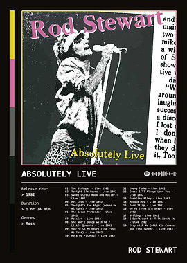 Absolutely Live (1982) Album by Rod Stewart