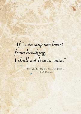 Emily Dickinson Quote