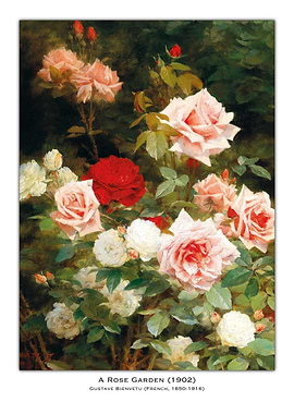 Rose Garden Painting