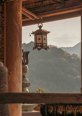 Japanese Temple Lantern