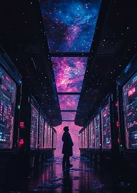 Space Station Corridor