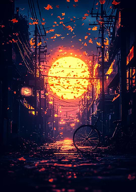 Sunset Alleyway