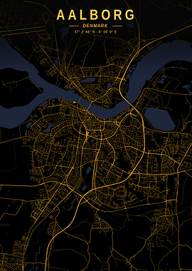 Aalborg Golden Map