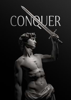 Conqueror Mindset Statue