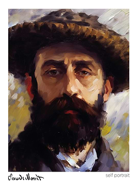 Claude Monet Self Portrait