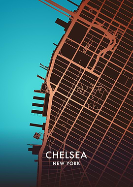 Chelsea New York City Map