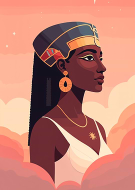 Egyptian Queen Illustration