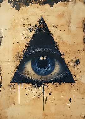 All-Seeing Eye in Triangle
