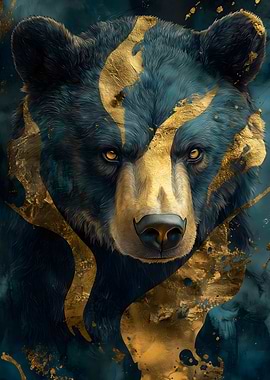 Golden Bear Portrait