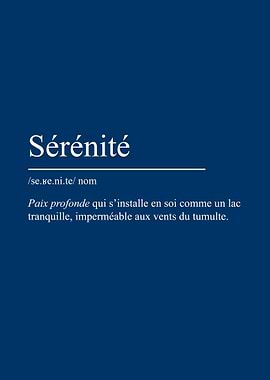Sérénité