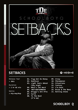 Setbacks (2011) Album by ScHoolboy Q