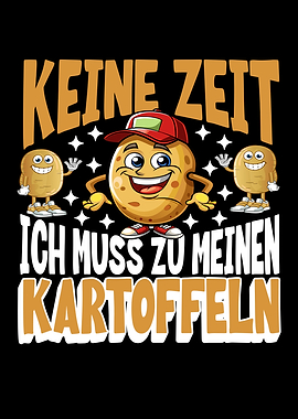 Potato Cartoon Design