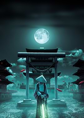 Samurai Under Moonlight