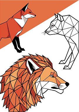 Geometric Fox and Lion