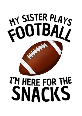 Football Sister Fan Quote